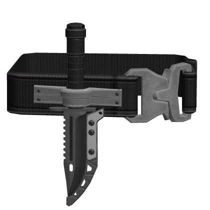 Strapped Tactical Shoulder Knife