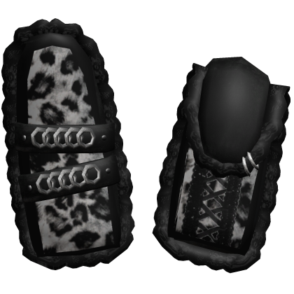 Snow Leopard Dark Vkei Emo Bunny Ears Roblox item