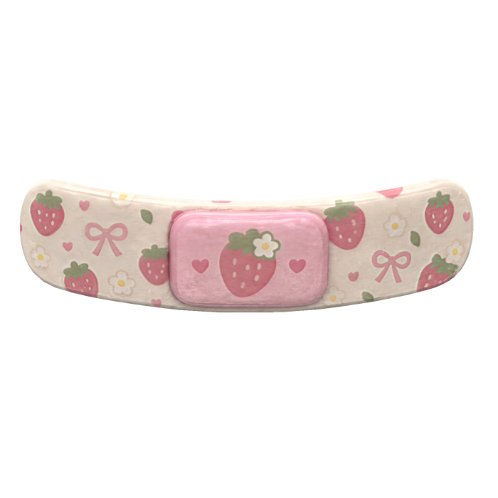 Kawaii Strawberry Patterned Bandage