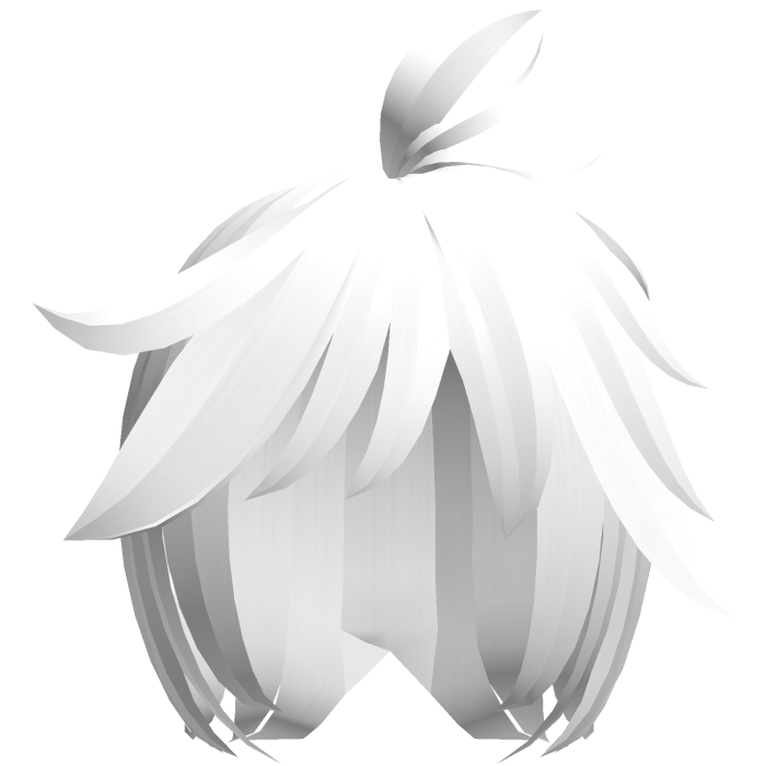 white vocaloid popstar short hair
