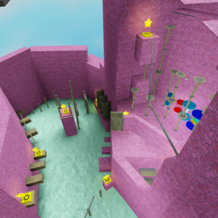 Blush Canyon (For Obby King) With Checkpoints ⭐ screenshot 1