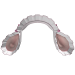 Aesthetic Laced Lamb Bonnet (Pink)