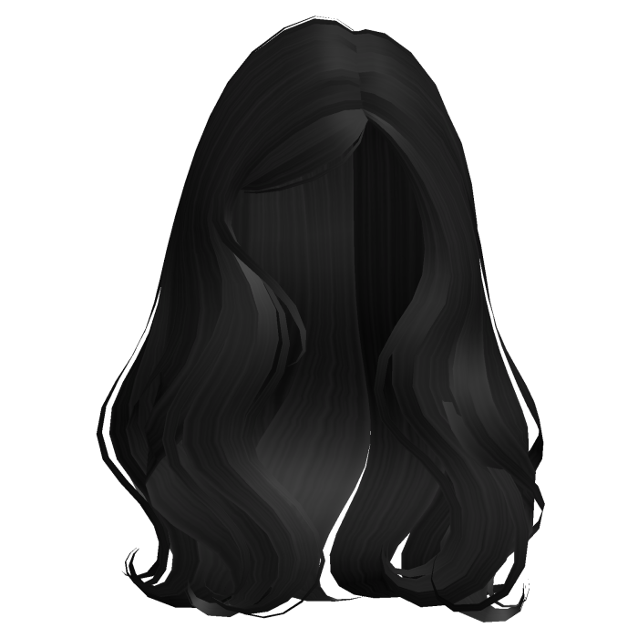 Cute Model Preppy Tucked Hair (Black)