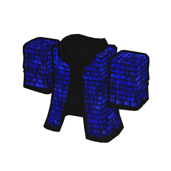 Hacker Cartoony Blue Cloak🥷