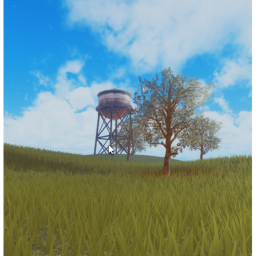 Realistic lighting FPS game