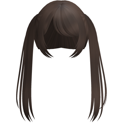 ♡ anime dollie twintails in brown Roblox item