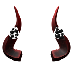 Black & Red Fragmented Horns