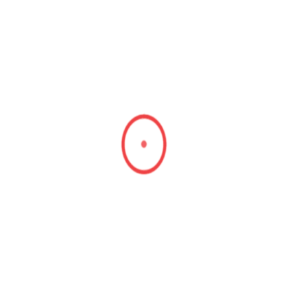 Red Dot Cross Hair Roblox decal