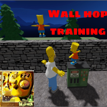 [MOBILE+PC] You vs Homer wall hop practice  