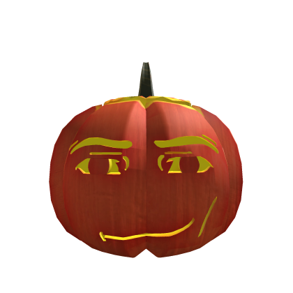 Man Face Pumpkin Roblox item