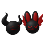 Two silly evil guys ( gift item )