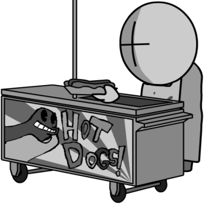 Hot Dog Vendor [Madness Combat] Roblox decal