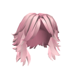 Wolf Cut Hair - Pink (3.0)