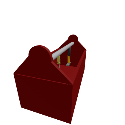 A clearly empty toolbox.