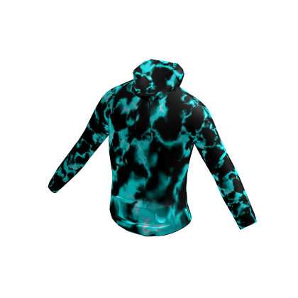 Cyan Smoke Hoodie thumbnail