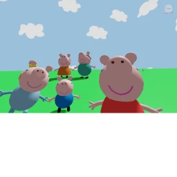 Have Fun with Pig Family! [NORMAL] icon