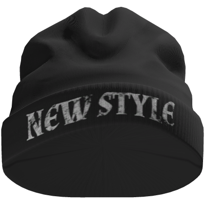Worn Streetwear Grey Beanie New Style Roblox item
