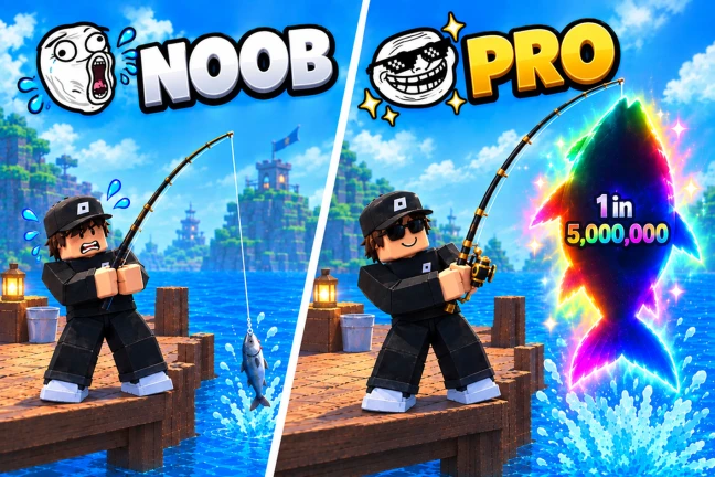 [❄️]Cast To Fish Simulator