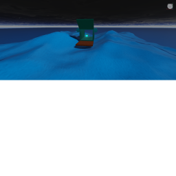 Escape pod ocean