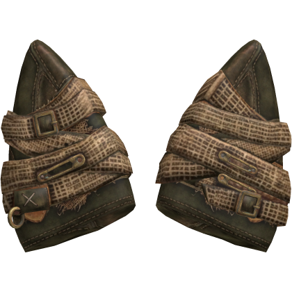 Olive Brocade Buckled Cat Ears
