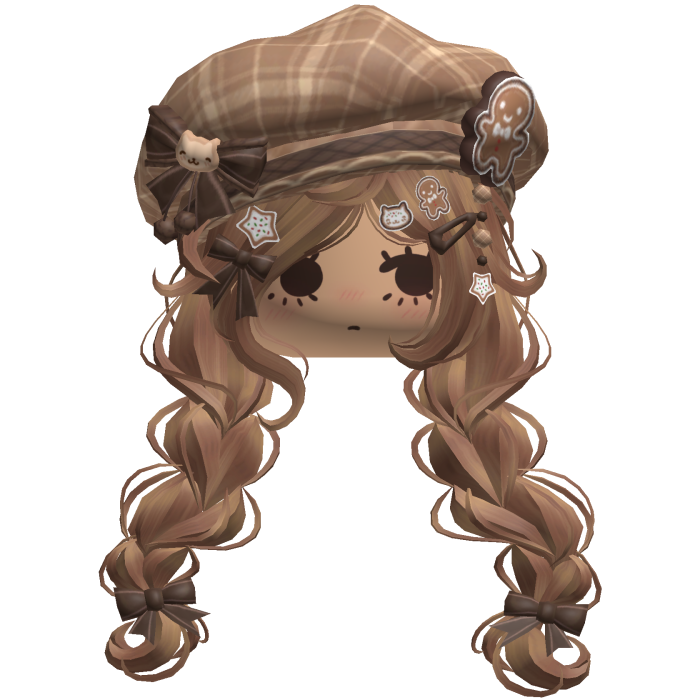 ♡ Christmas Gingerbread Braids (Honey Blonde)