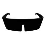 ✅ Black Glasses