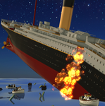 The titanic is sinking