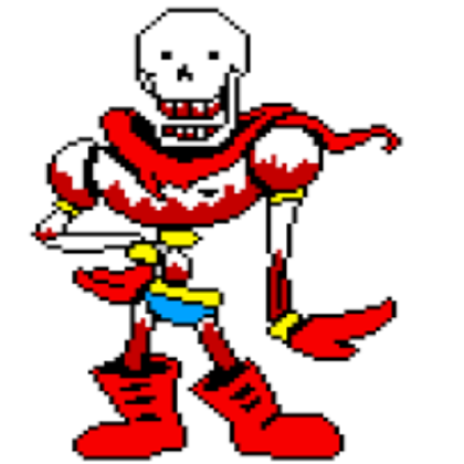 horror papyrus Roblox decal