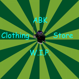 The ABK Clothing store W.I.P.