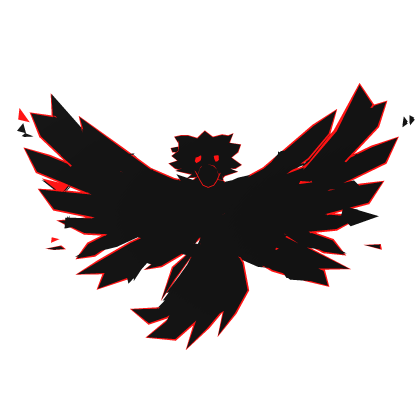 Red Cartoony Phoenix Wings  Roblox item