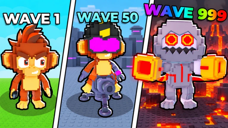 Build a Monkey Defense 🐒 game thumbnail