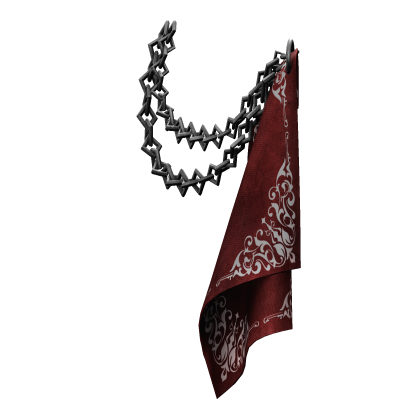 Purple Chrome Waist Pocket Chain and Bandana thumbnail