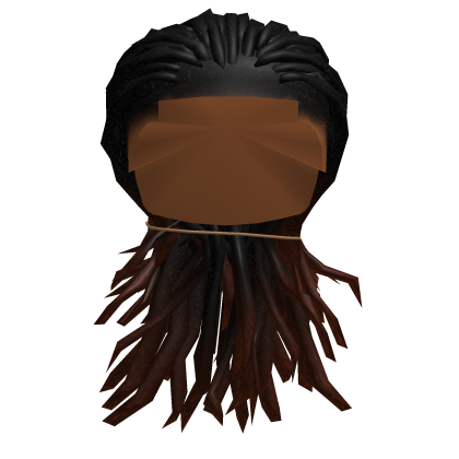 JaQuez Ponytail locs Brown Tips