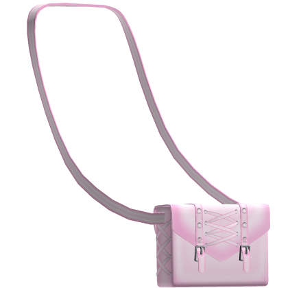 ,, 🖤. 1.0 gothic crossbody bag in pink