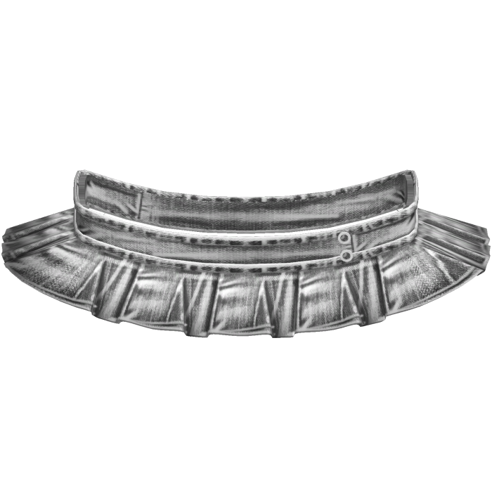 Y2K Trashy Denim Pleated Mini Skirt (Grey)