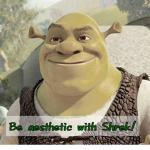 Be aesthetic with Shrek!