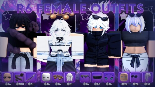 Anime R6 Female Outfits