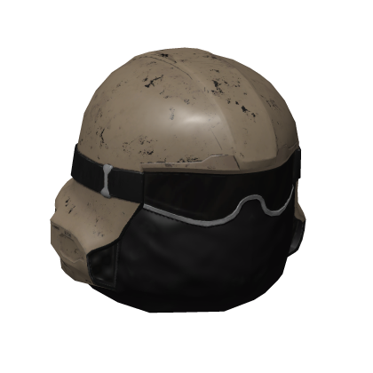 Helldivers SEAF Helmet Grunt Biege Roblox item
