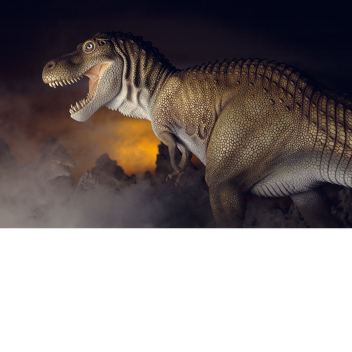 Tyrannosaurus Rex cage