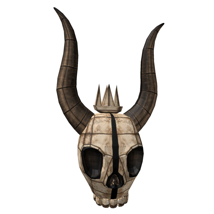 Dark Viking Skull