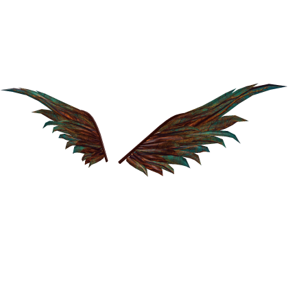 Teal Autumn Sky Fall Leaves Crow Wings