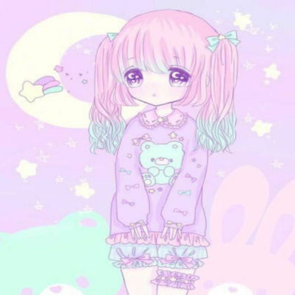 Cute Anime Girl Roblox decal