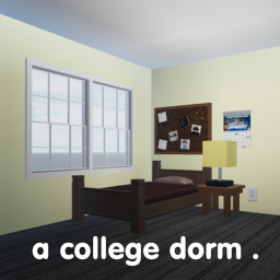 a college dorm .
