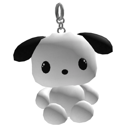 Cute Black Bird Fluffy Plushie Keychain 1.0 thumbnail