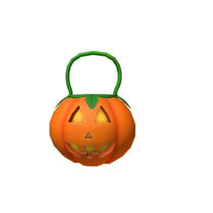 Pumpkin Trick or Treat Pail Roblox item