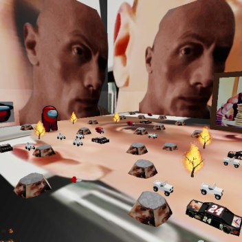 THE ROCK AMONG US SUS