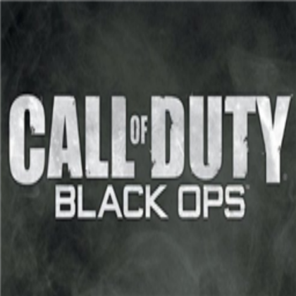 Black Ops Roblox decal