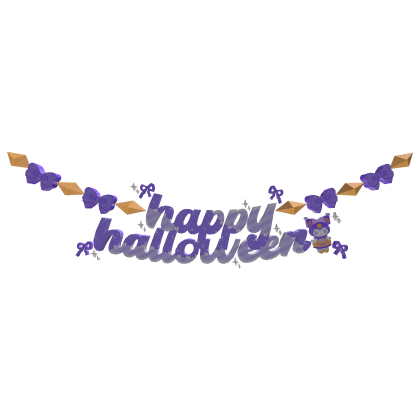 Purple Halloween Sakura Antler (Addon) Roblox item