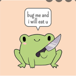 froggy clan of frogs and peace