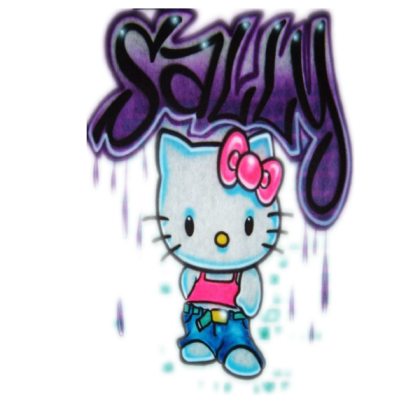 hello kitty grafitti Roblox decal